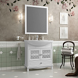 Комплект мебели для ванной Омега 75 см для ванной комнаты - Фото 2