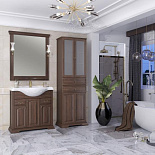Зеркало со светильниками Риспекто 85 для ванной комнаты - Фото 3