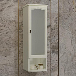 Шкаф подвесной одностворчатый Риспекто правый для ванной комнаты - Фото 1