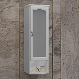Шкаф подвесной одностворчатый Риспекто правый для ванной комнаты - Фото 1