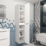 Пенал Элеганс правый для ванной комнаты - Фото 2