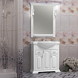 Зеркало со светильниками Риспекто 80 для ванной комнаты - Фото 3