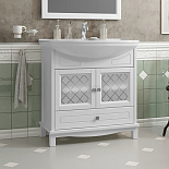 Комплект мебели для ванной Омега 75 см для ванной комнаты - Фото 3
